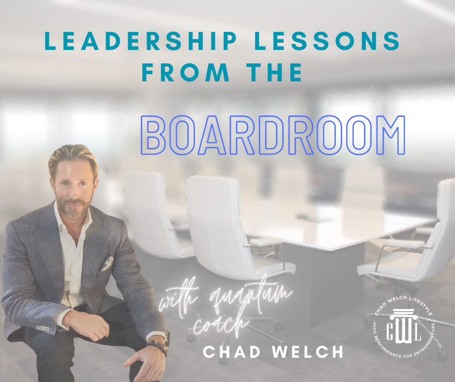 Lessons from the boardroom